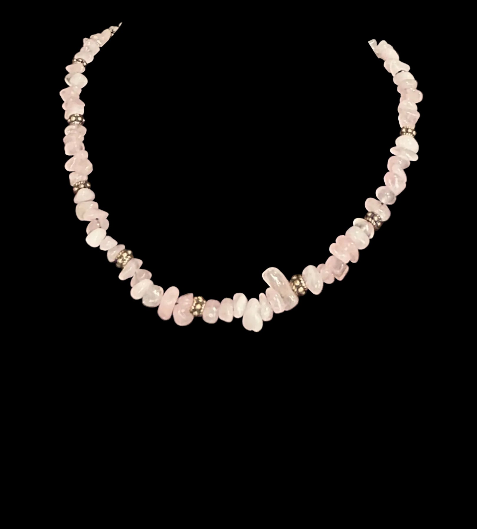 Rose Quarts chip beads