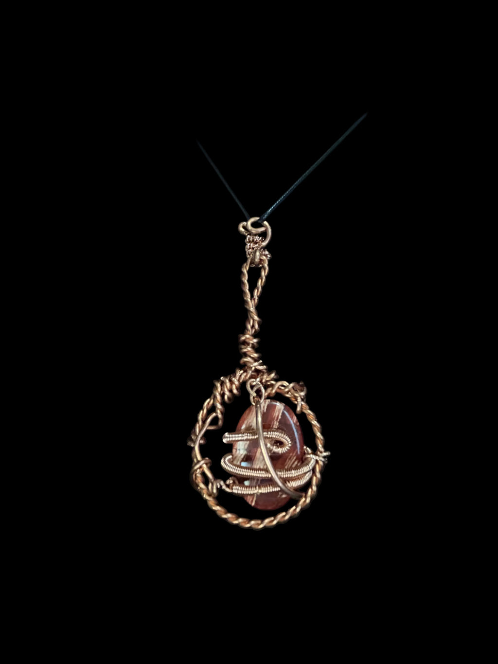 Snakeskin Jasper in Tensor Copper