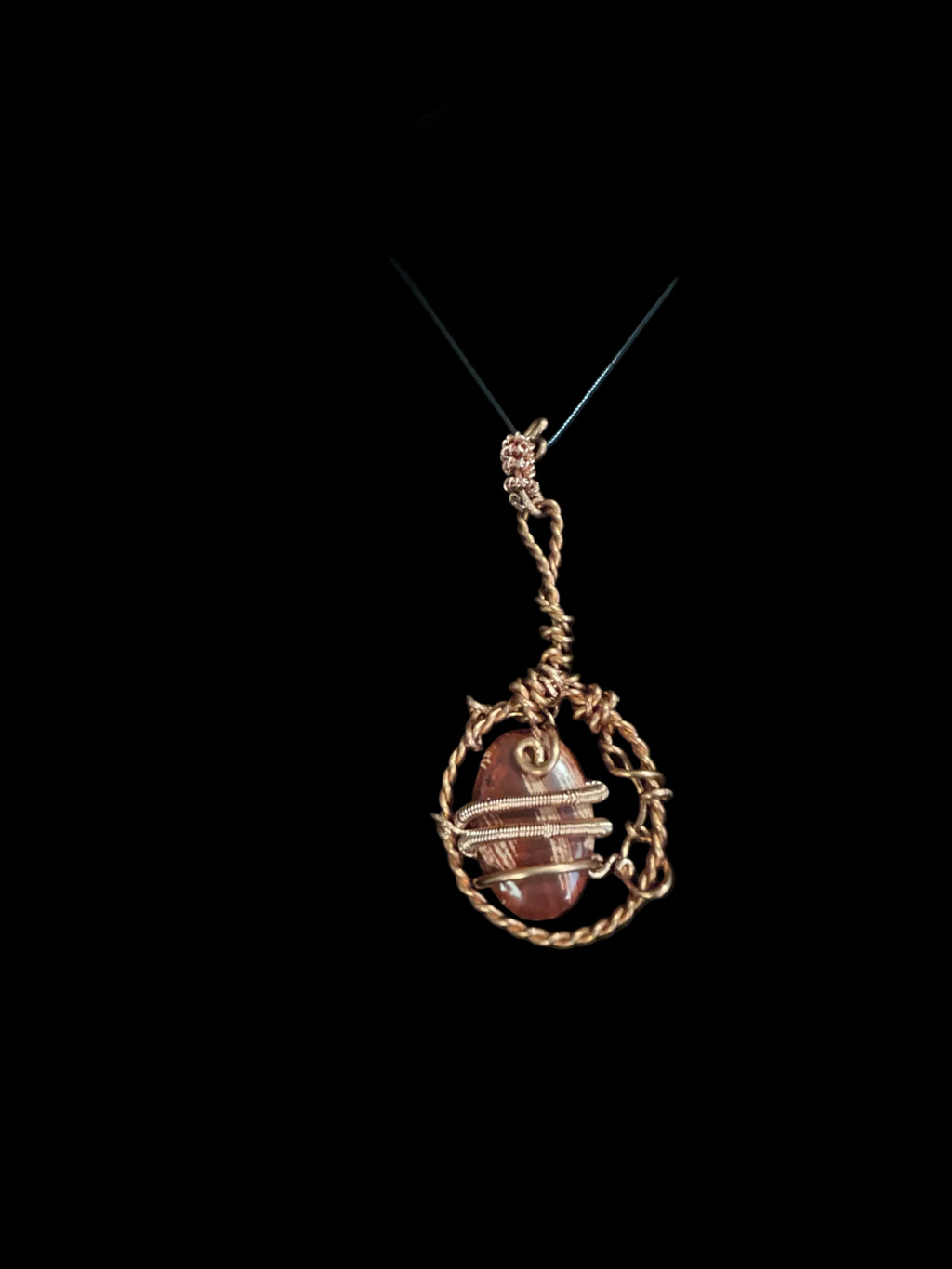 Snakeskin Jasper in Tensor Copper